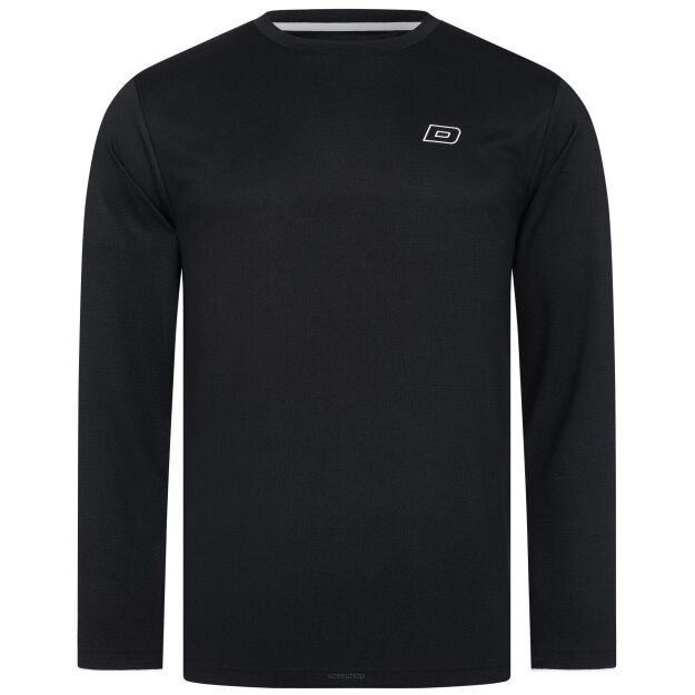 Koszulka Longsleeve Donic Black Series 2025 - przód