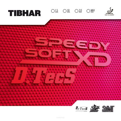 Okładzina Tibhar Speedy Soft XD D.Tecs