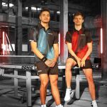Anders Lind i Martin Allegro w koszulkach Donic Fire 2025